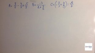 Chapitre 1 - Capacité 10 - Effectuer un calcul de fractions