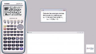 Chapitre 4 - Logiciels - Calcul de termes d’une suite avec une calculatrice CASIO (2)