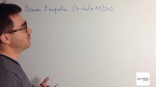 Chapitre 5 - Capacité 2 a - Résoudre graphiquement une inéquation